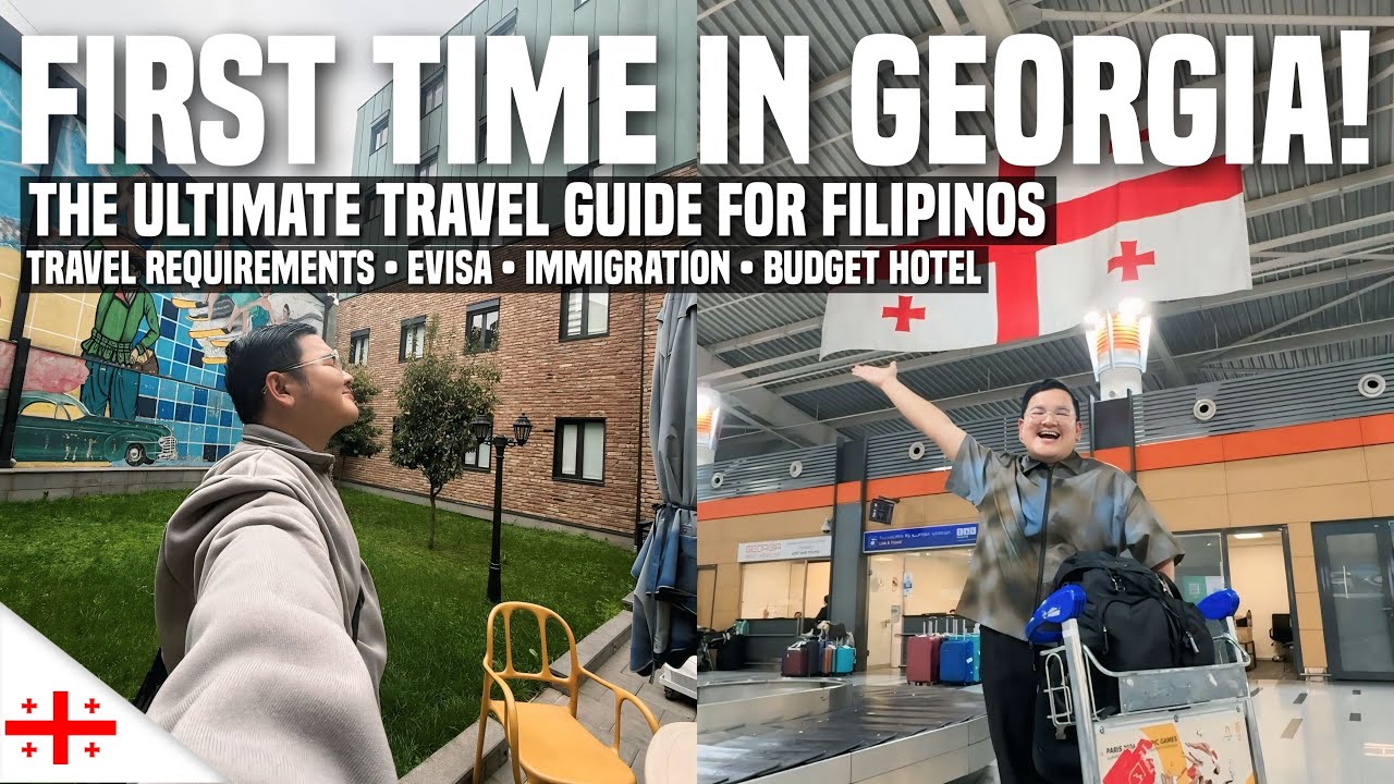 FIRST TIME in GEORGIA: Travel Requirements, Immigration & The Best Budget Hotel 🇬🇪 | Ivan de Guzman