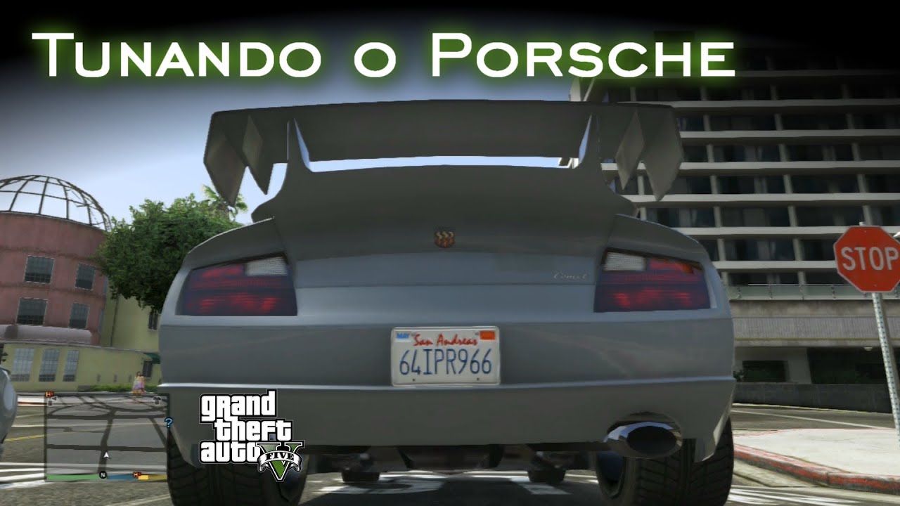 Tunando o Porsche | GTA V [PT-BR]