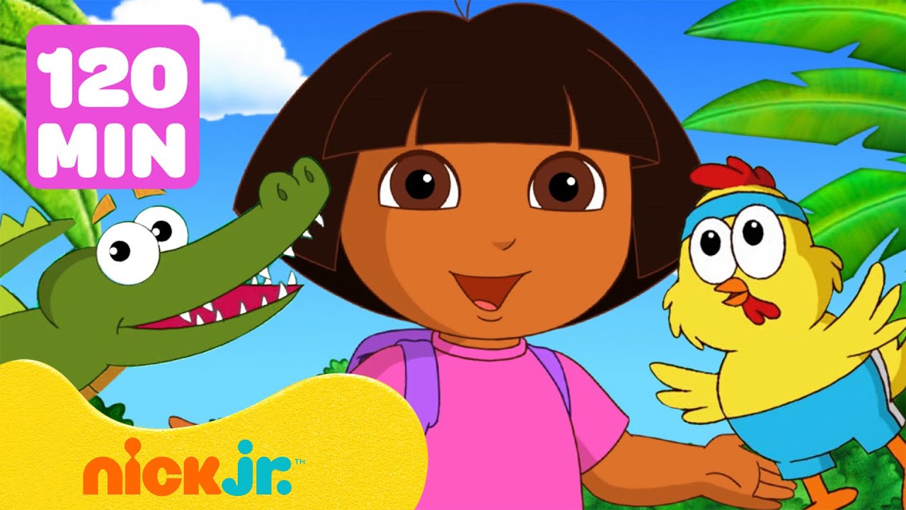 Maraton CAŁYCH ODCINKÓW Dory! ➡️ | 5 pełnych odcinków - 2 godziny! | Nick Jr. Polska