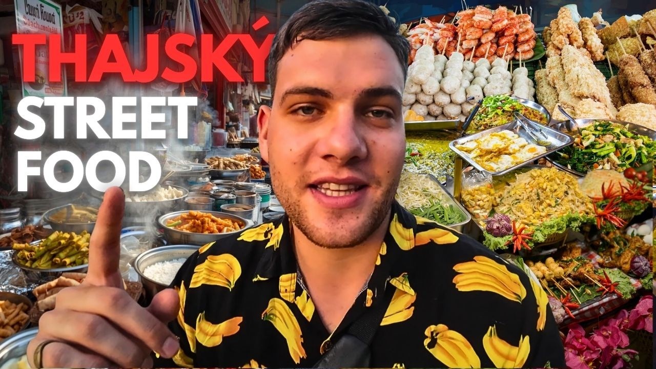 Ochutnávám THAJSKOU KUCHYNI na TRŽNICI! 🇹🇭 [ŠÍLENÉ CENY!]