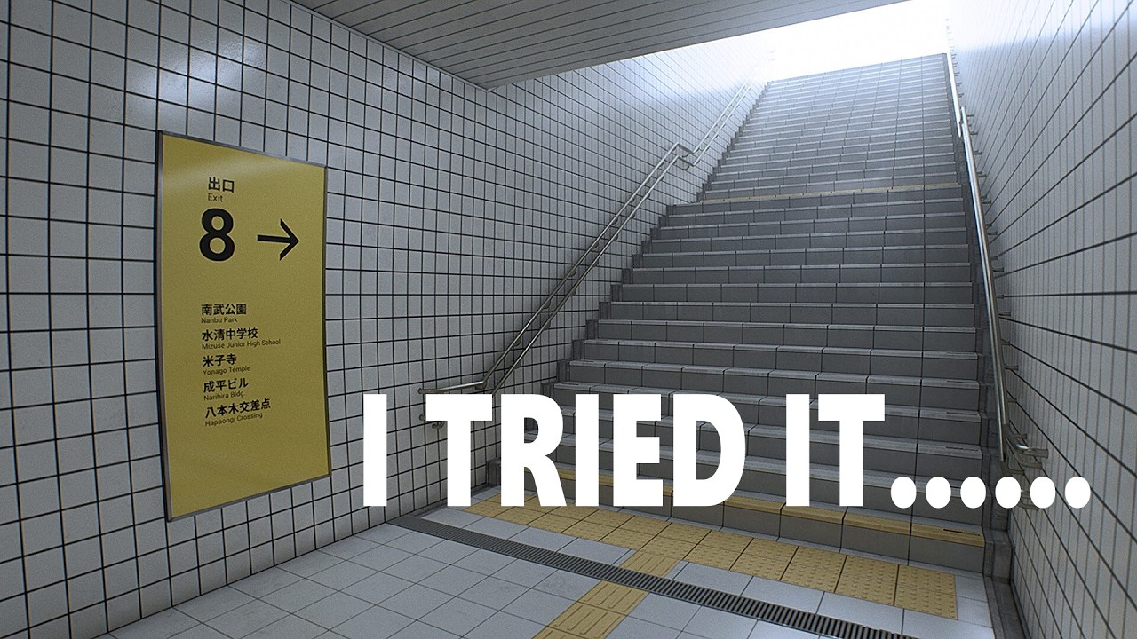 I Tried EXIT  8 for the First Time.... (FULL GAME + ENDING)