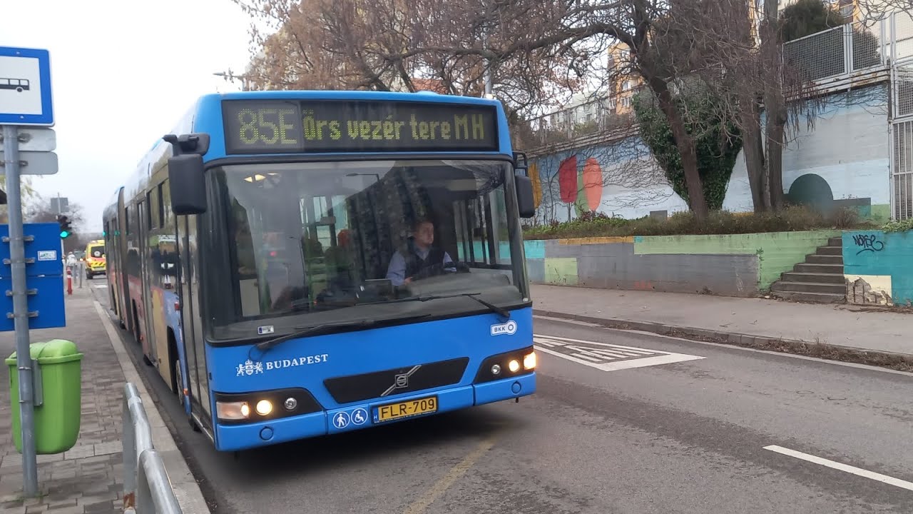 85 - Kőbánya Kispest M - Örs vezér tere M+H | Volvo7700A | FLR-709