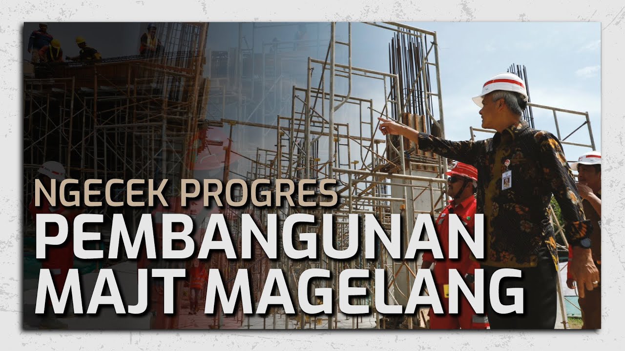 MASJID AGUNG JAWA TENGAH DI MAGELANG PROGRESSNYA SUDAH SEGINI