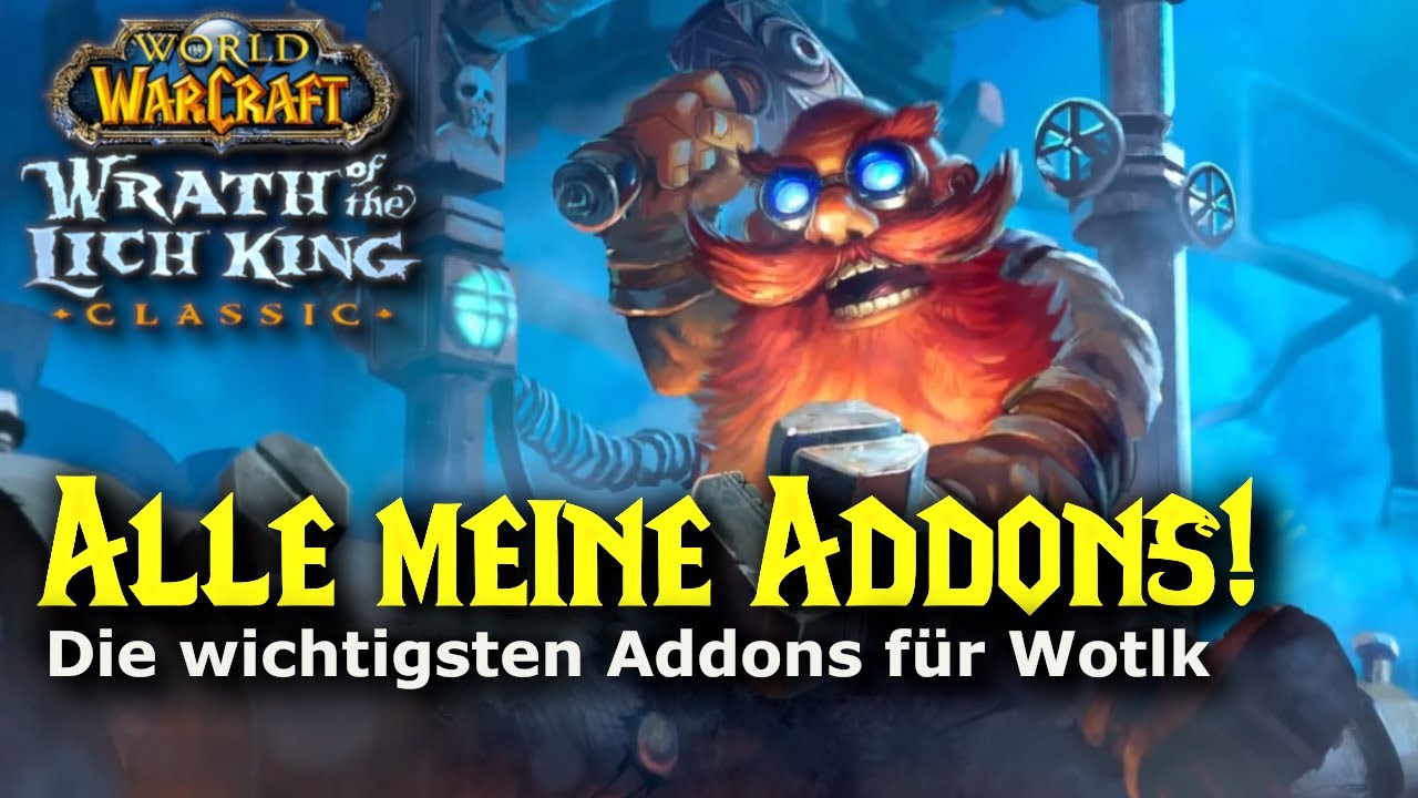 Alle meine Addons f&uuml;r Classic - SoD / Vanilla / Wotlk / TBC