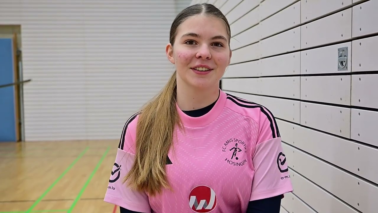 Dammen Indoor: d'Lilli Schroeder an d'Mia Eicher am Interview
