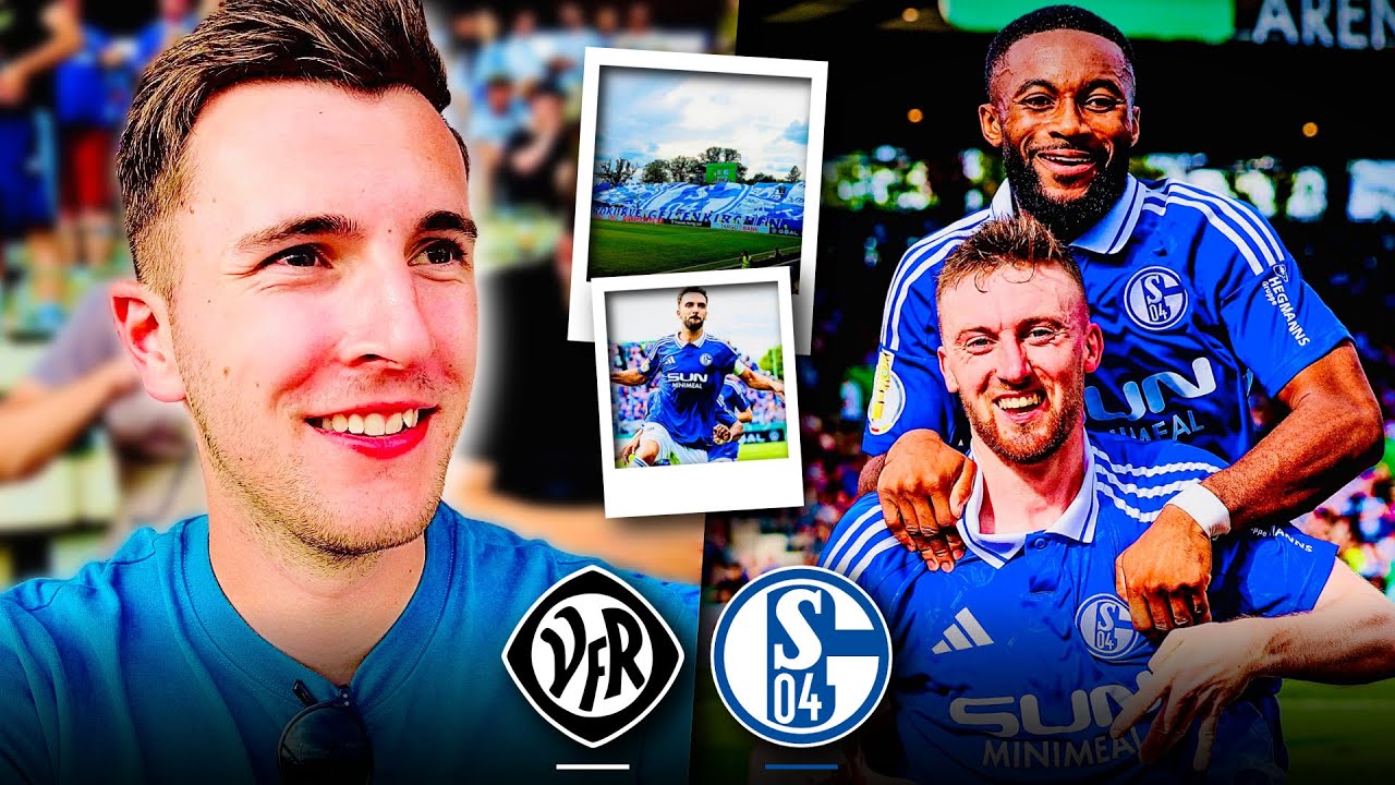 AALEN vs SCHALKE Stadion Vlog 🔥 Nicht schön, aber weiter!