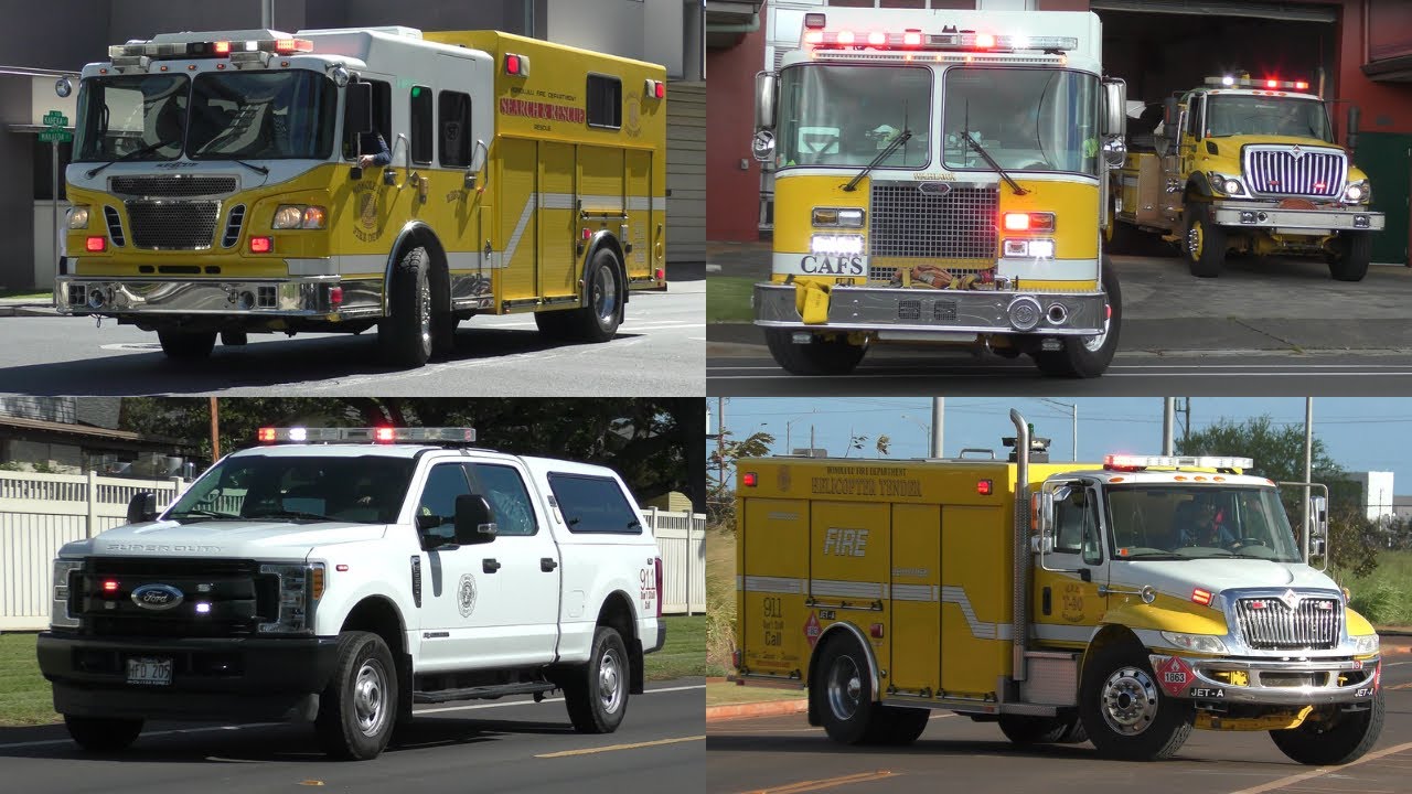 Honolulu Fire Department Responding - Compilation #26