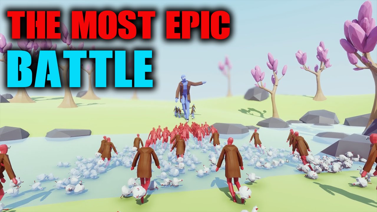 MOST EPIC BATTLE OF ALL TIME! | Totally accurate battle simulator