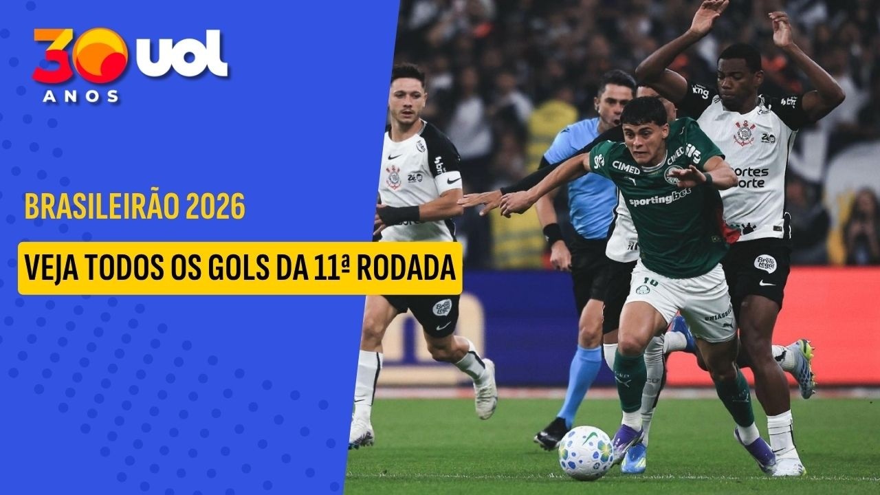 CORINTHIANS SEGURA EMPATE COM PALMEIRAS E FLAMENGO BATE FLUMINENSE; VEJA GOLS E LANCES DA RODADA