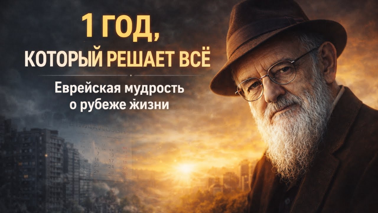 1 год, который решает всё: как перестать прожигать жизнь и выйти на свой рубеж | Еврейская мудрость