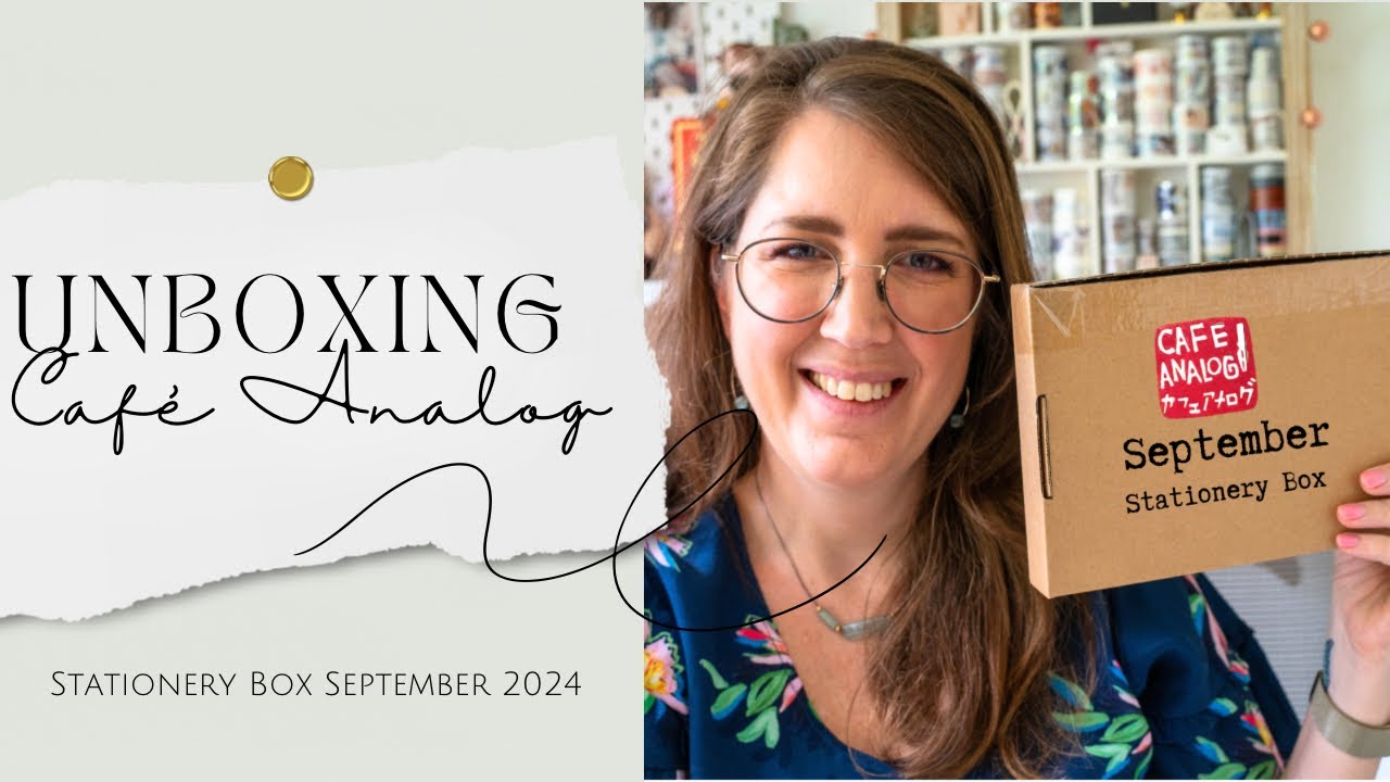 Unboxing Cafe Analog's September Stationery Box 2024
