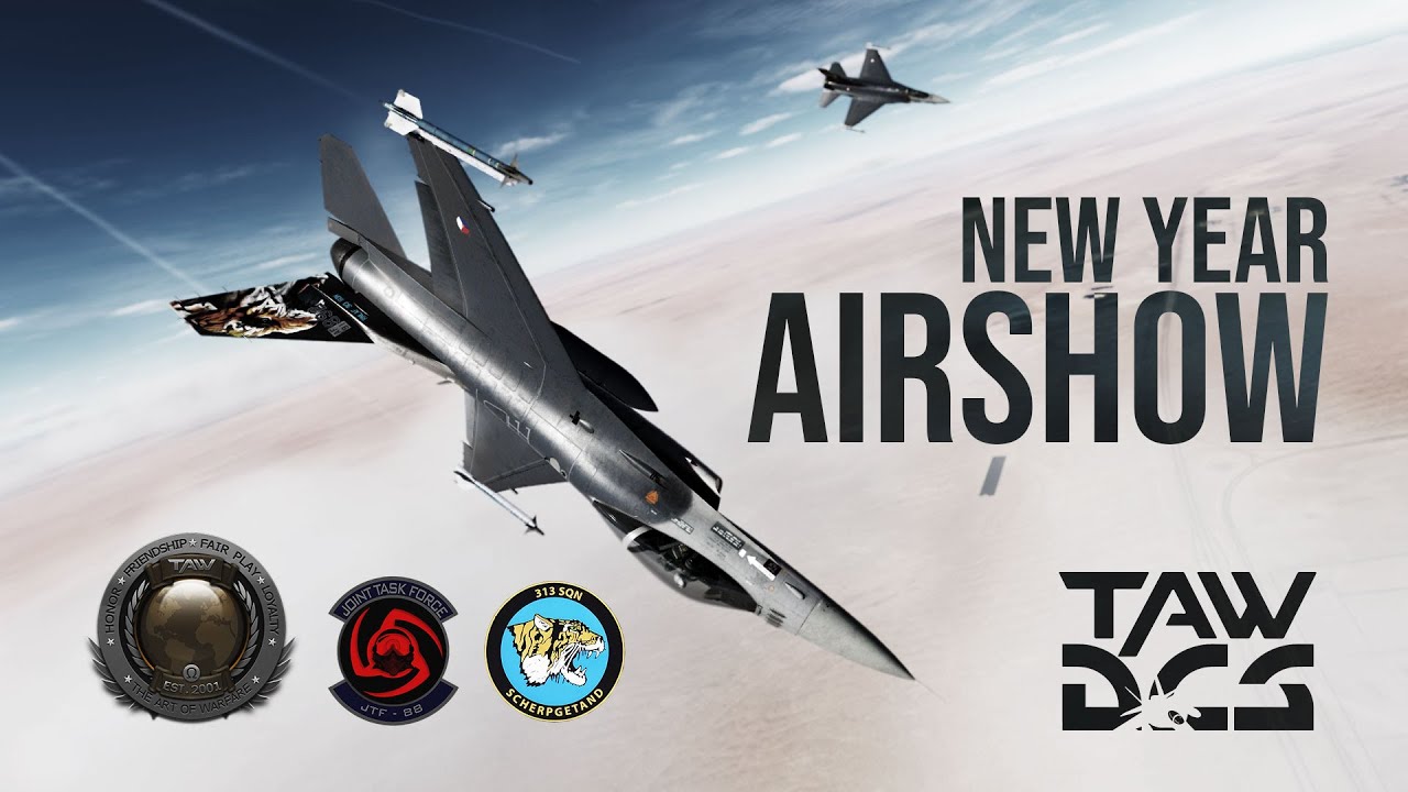 TAW DCS JTF-88 (RNLAF-313) New Year Airshow