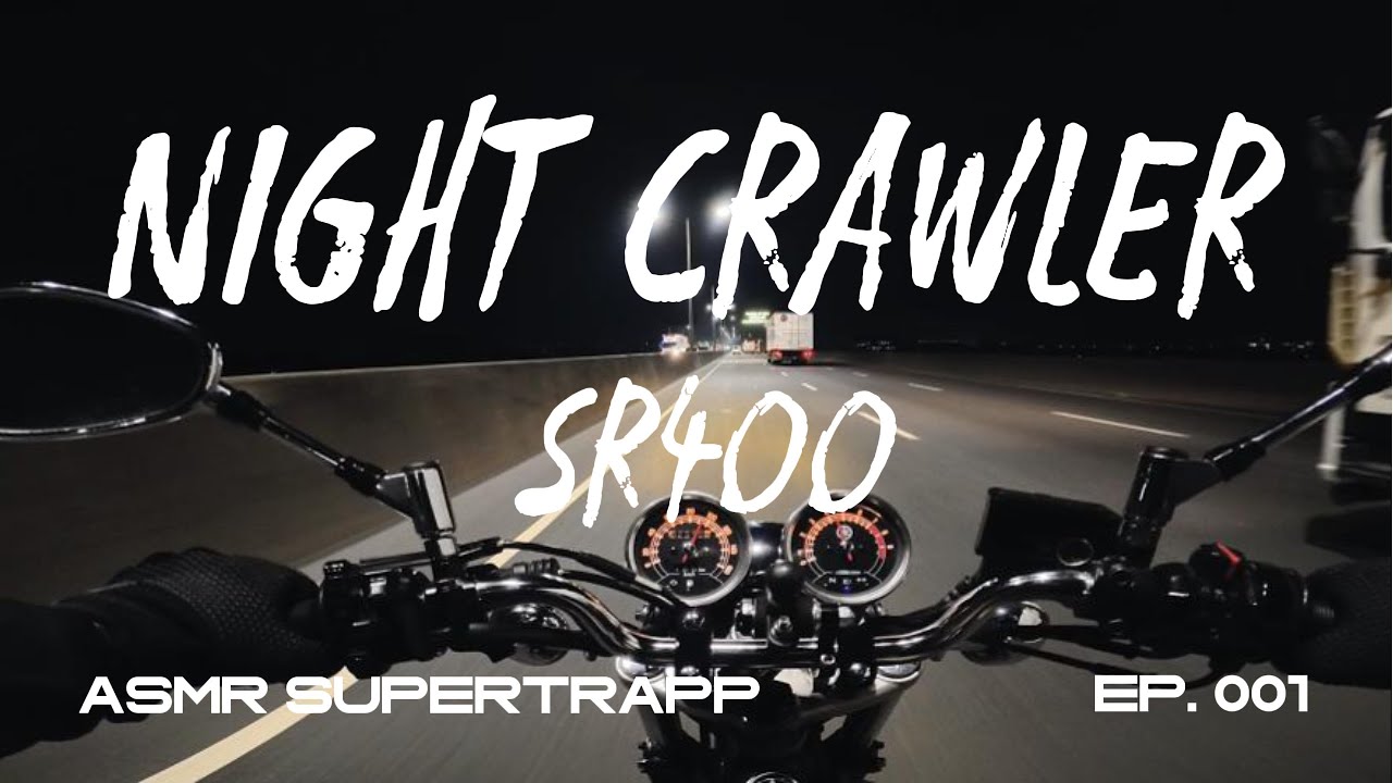 [YAMAHA SR400] Valenzuela to Manila Night ride ASMR less than 10mins ride.
