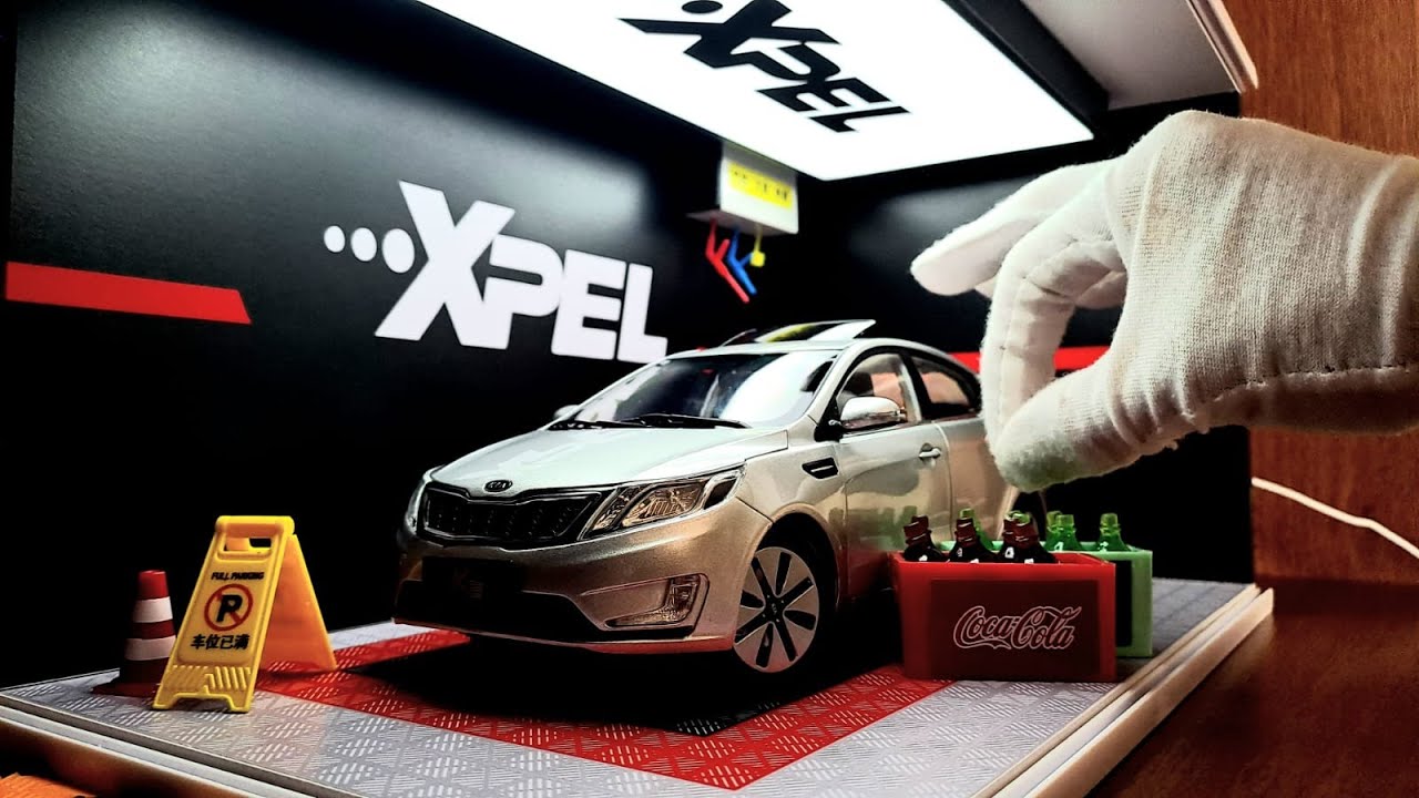 Реалистичная модель KIA RIO 1:18