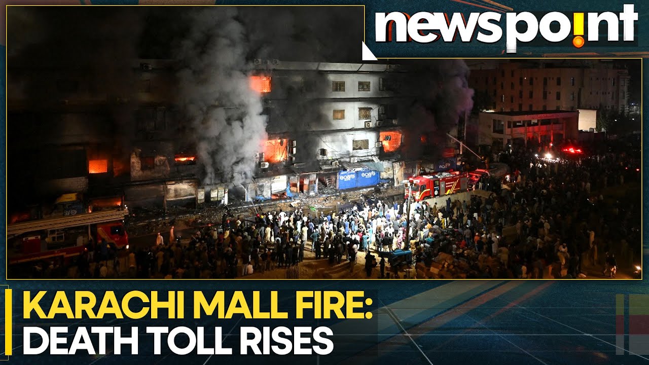 Karachi Mall Fire Death Toll Hits 55 as Complex Reduces to Ashes | WION Newspoint
