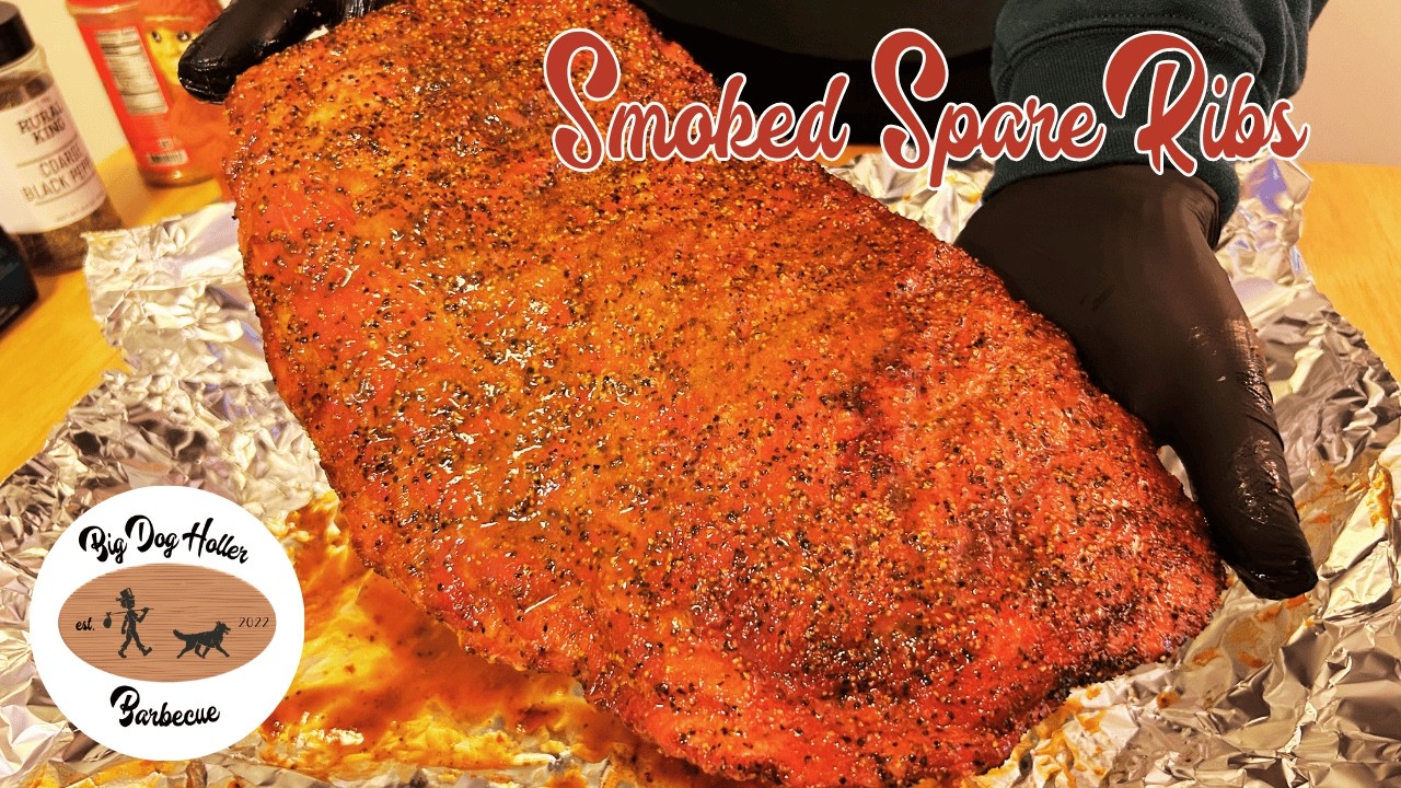 Smoked Spare Ribs on the Masterbuilt 560 Gravity Series Smoker | Big Dog Holler Barbecue
