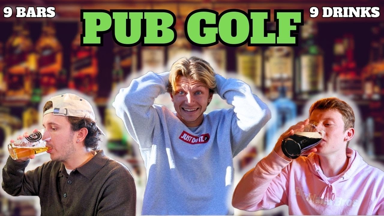 PUB GOLF (9 Bars, 9 Drinks)