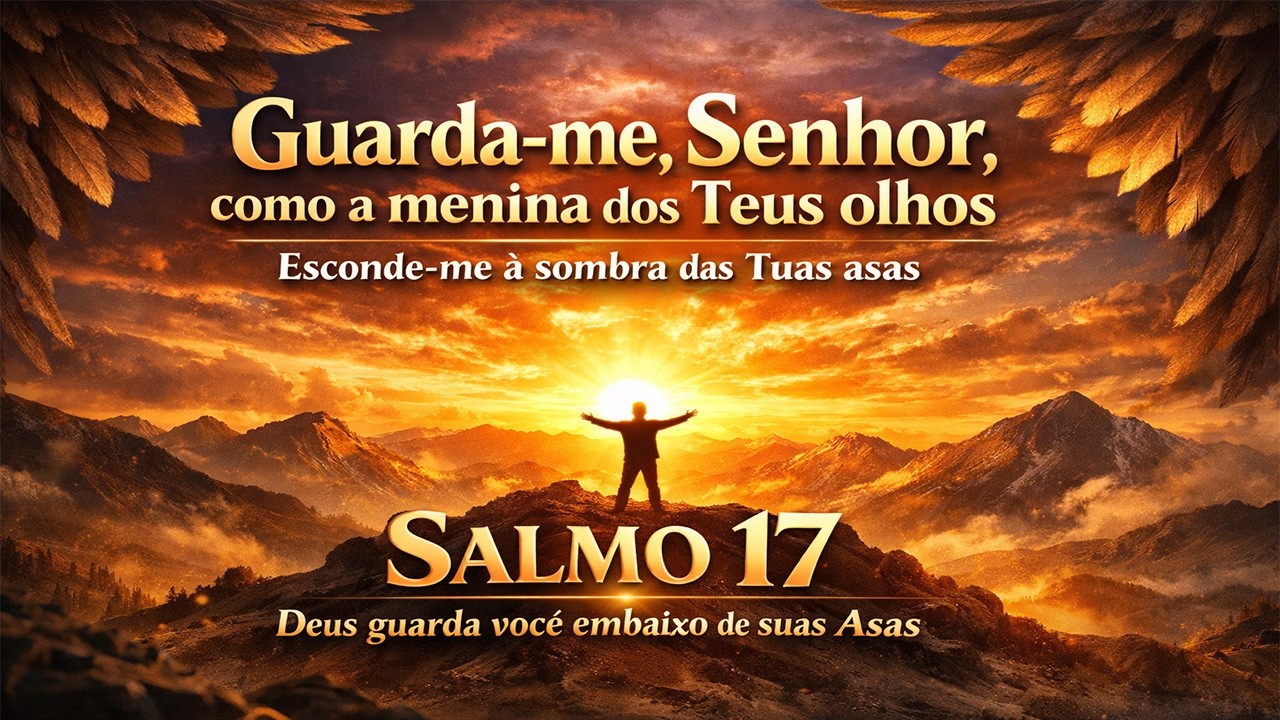 SALMO 17 | Guarda-me Senhor (Como a Menina dos Teus Olhos) | Louvor Inspirado na Bíblia
