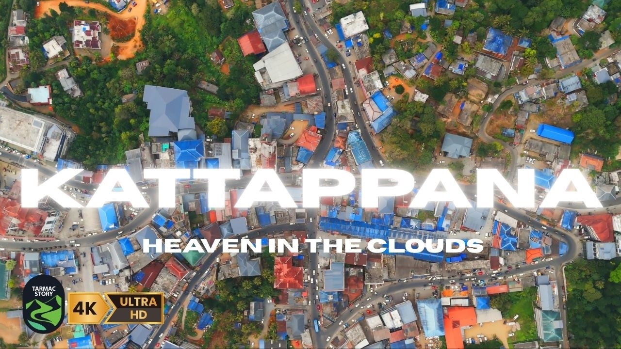 KATTAPPANA: The Heart of Idukki | 4K Stunning Aerial Drone Journey 🚁