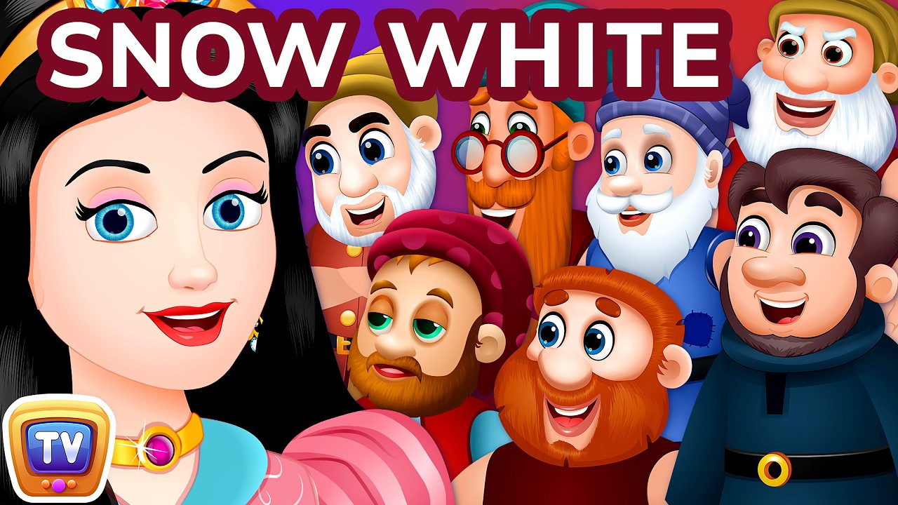 Snow White and the Seven Dwarfs Story - ChuChu TV Fairy Tales and Bedtime Stories for Kids