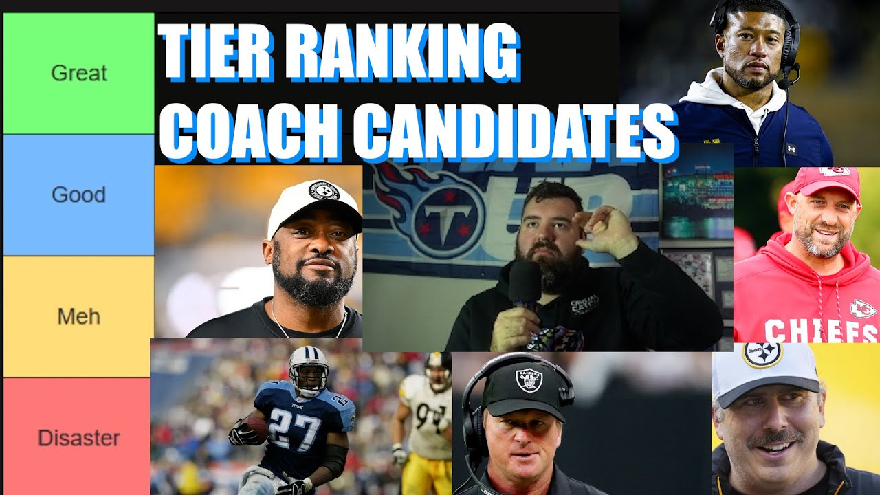 Tier Ranking every Tennessee Titans coaching candidate for 2026!