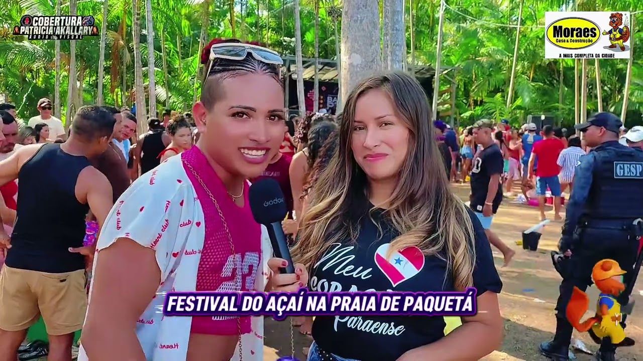 FESTIVAL DO AÇAÍ NA PRAIA DE PAQUETÁ 