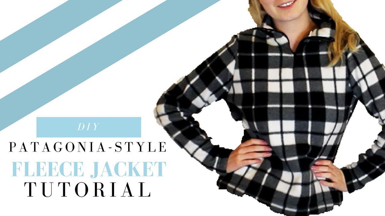DIY Patagonia-Style Fleece Jacket || Katie Fredrickson