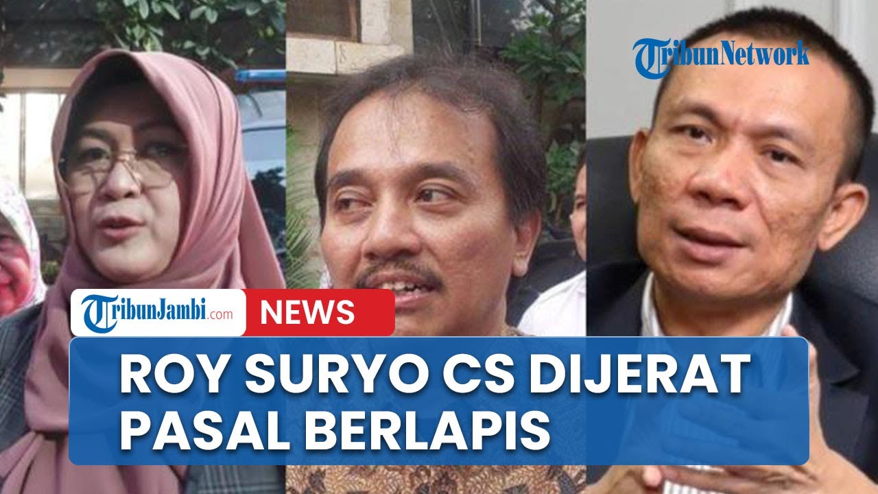 Roy Suryo Cs Dijerat Pasal Berlapis di Kasus Tudingan Ijazah Palsu Jokowi