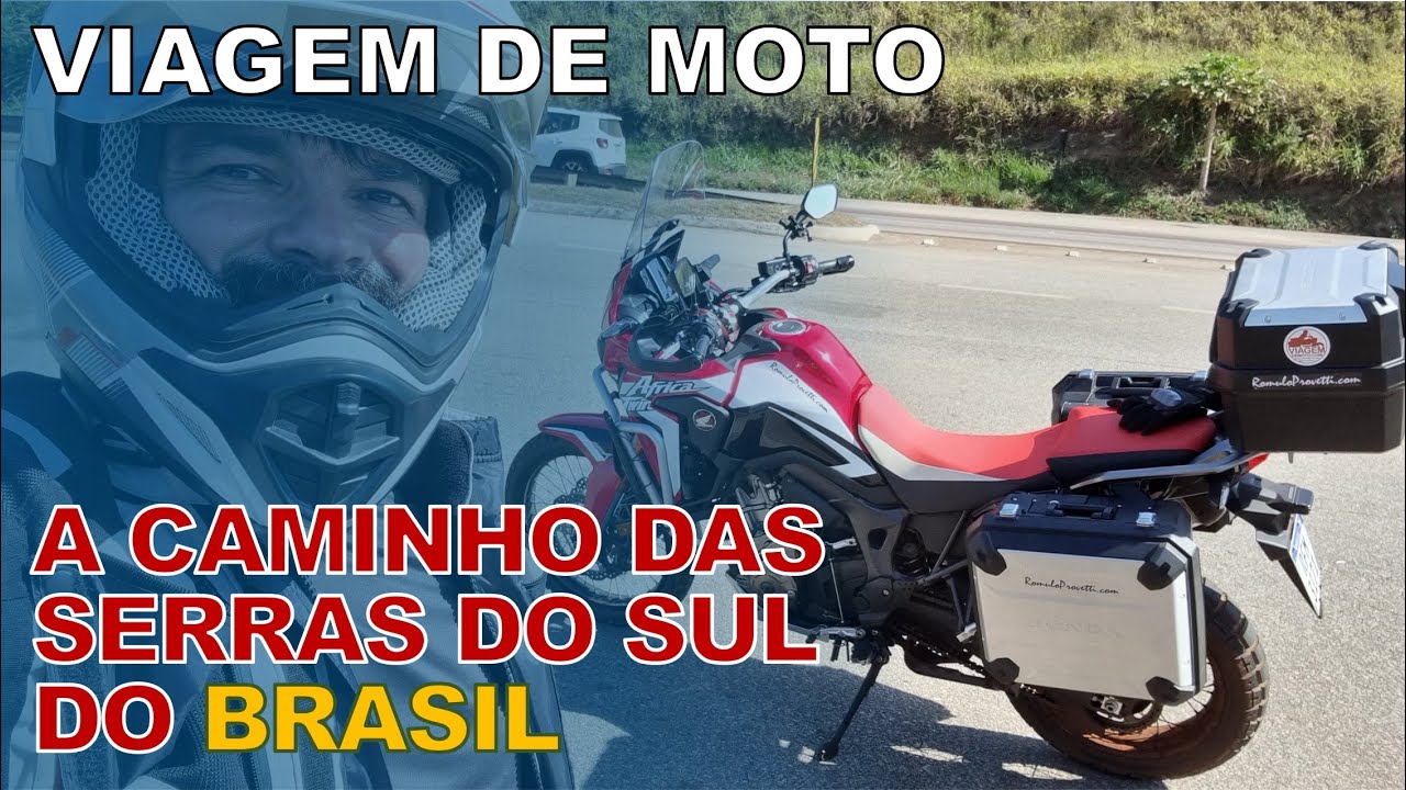 A caminho das serras do sul do Brasil [VIAGEM DE MOTO] V1