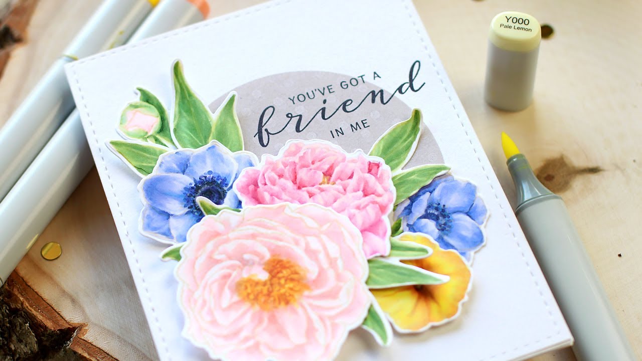 How To: Copic Coloring Leaves with Dawn