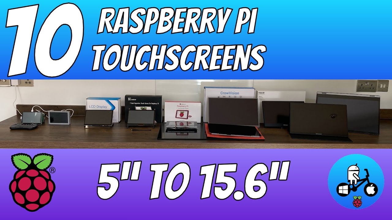 10 сенсорных мониторов для Raspberry Pi.