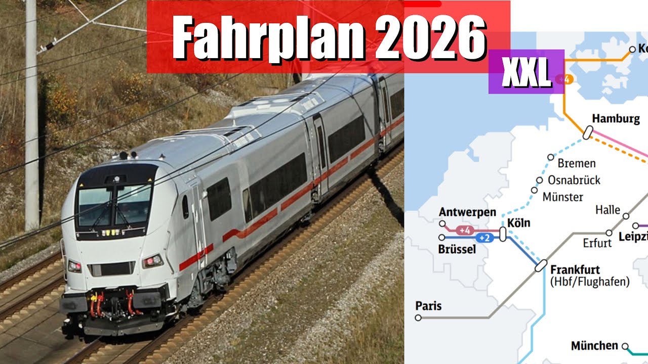 Mehr ICE-Sprinter, NEUER ICE L, Dresdner Bahn | Fahrplanwechsel 2025