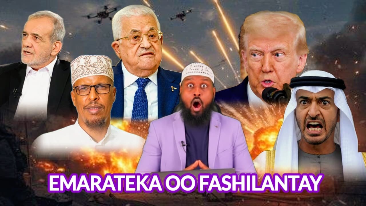 WEERARKA !RAN EE USA IYO !SRA OO LA SHAACIYAY! CAAWA JIIF MA JIRO; UAE OO BANAANKA KA KEENAY! :