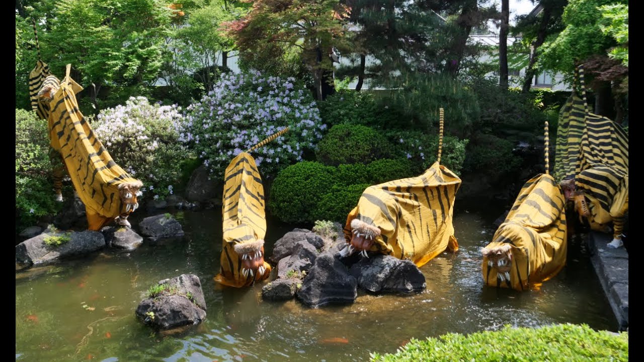 Hatsuuma Matsuri Tigertanz Teil 2 in Kami-machi, Miyagi, JAPAN - April 2024 (宮城県加美町)