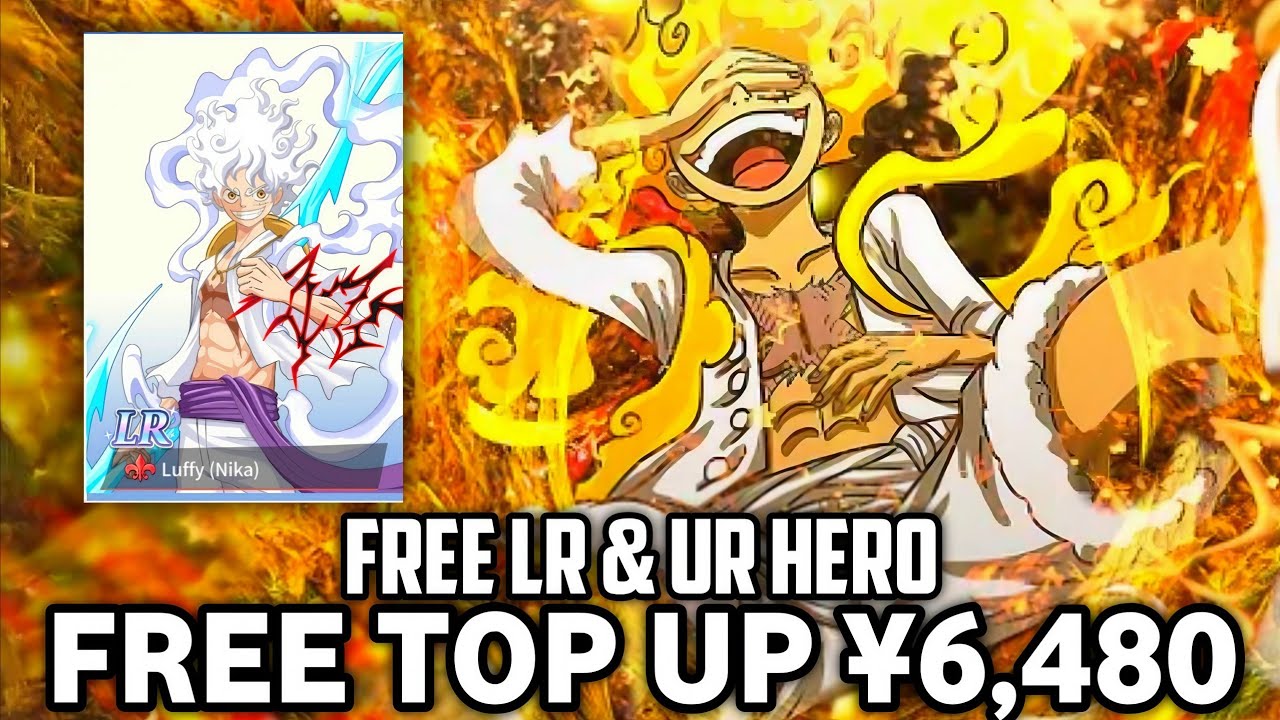 F2P Friendly‼️Free Top Up Every Day ¥6480, Free LR & UR Hero - One Piece Tyrant | X7Game