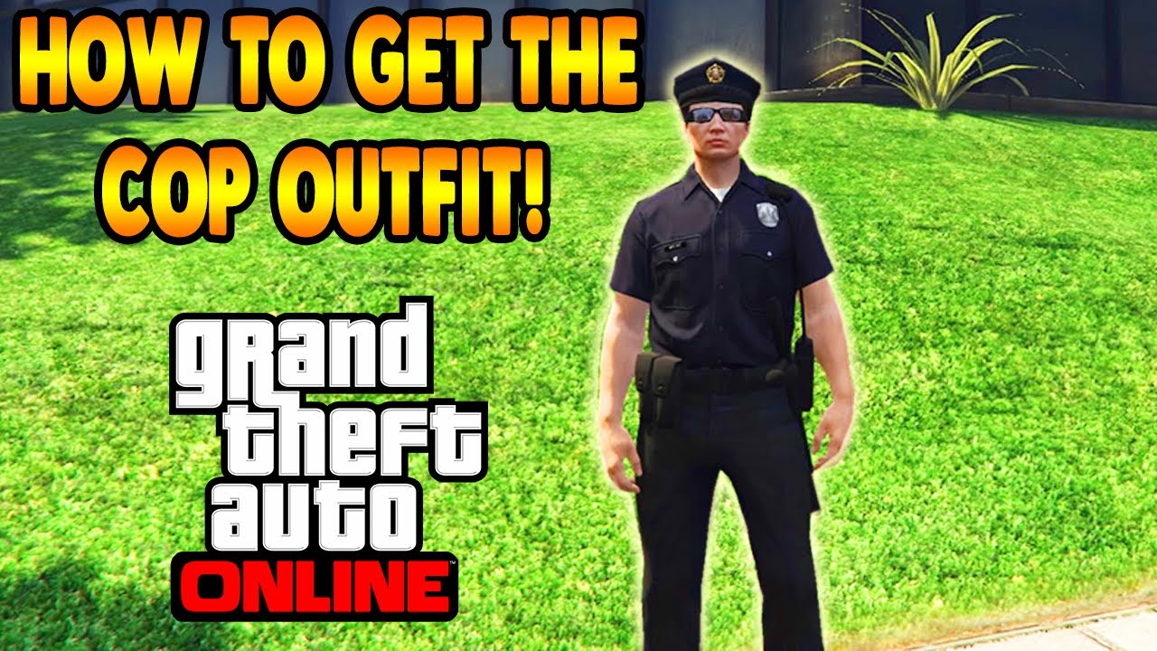 GTA 5 How To Get The COP OUTFIT (How To Get The Police Uniform In GTA 5 Online)