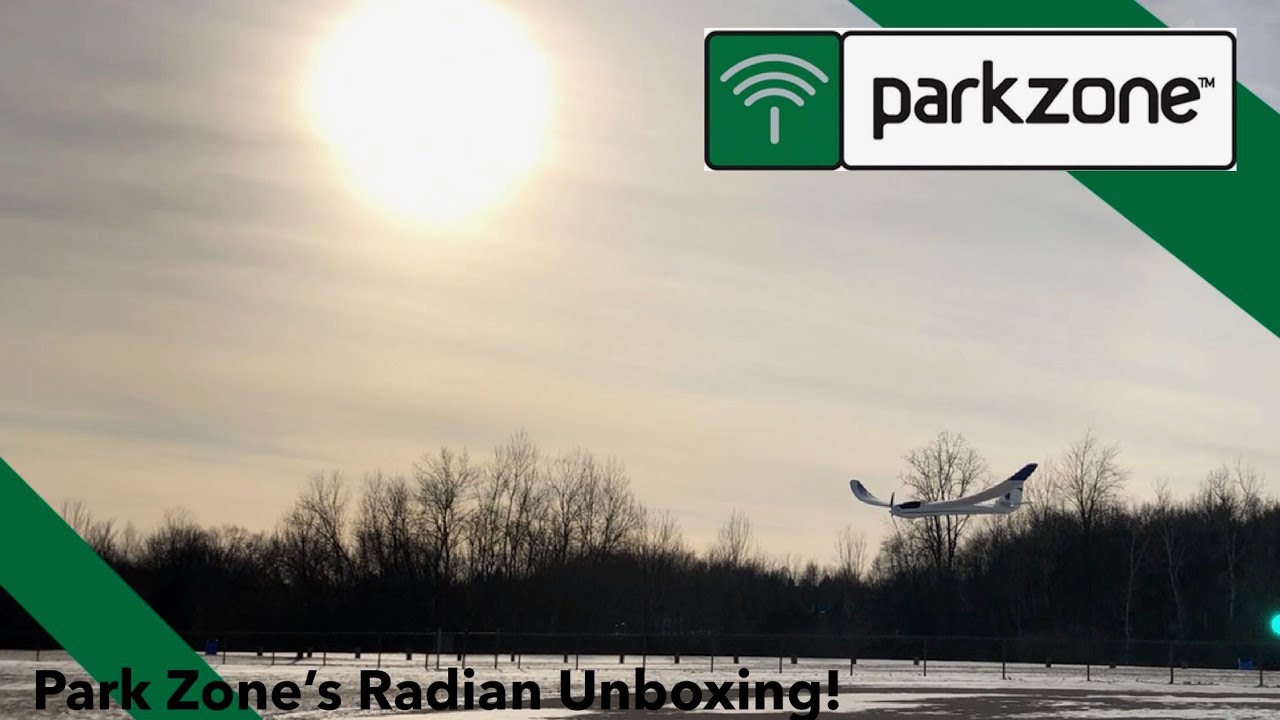 Park Zone Radian Glider (Unboxing and Flight)