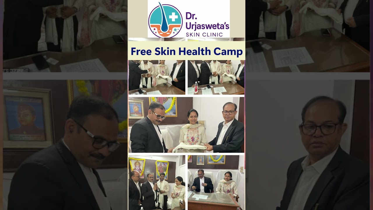 Free Skin Health Camp successfully organised in The Banaras Bar Ass. hall Civil court #dermatology