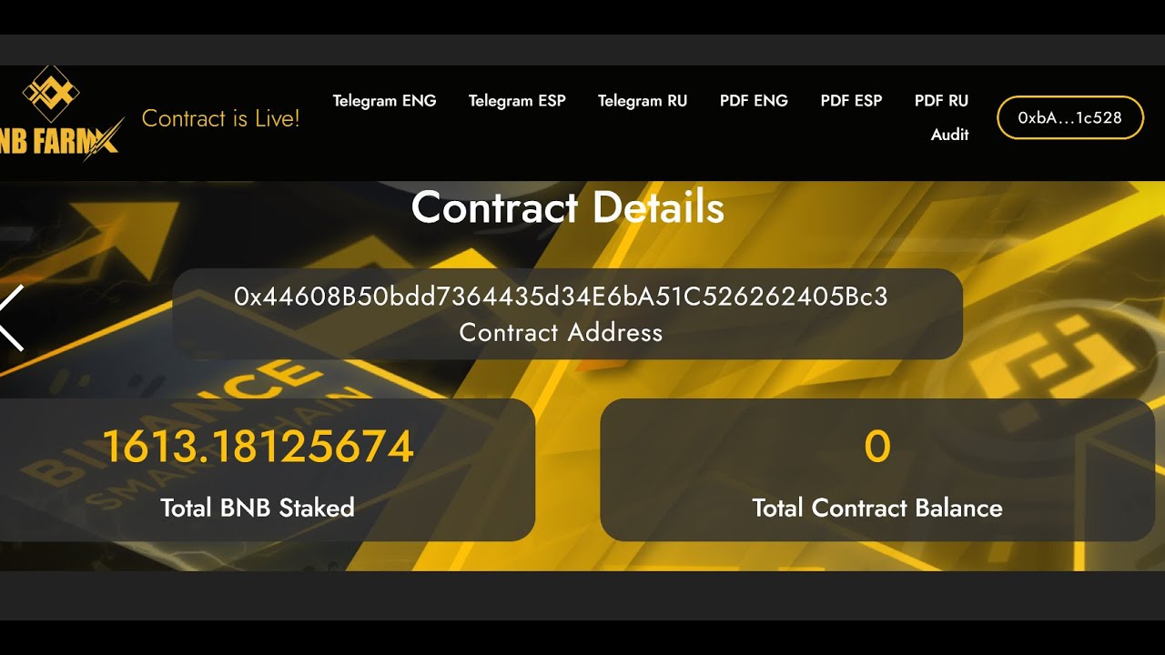 RIP BNBFarmX | RIP SmartBNB | BSC DaPPs Updates