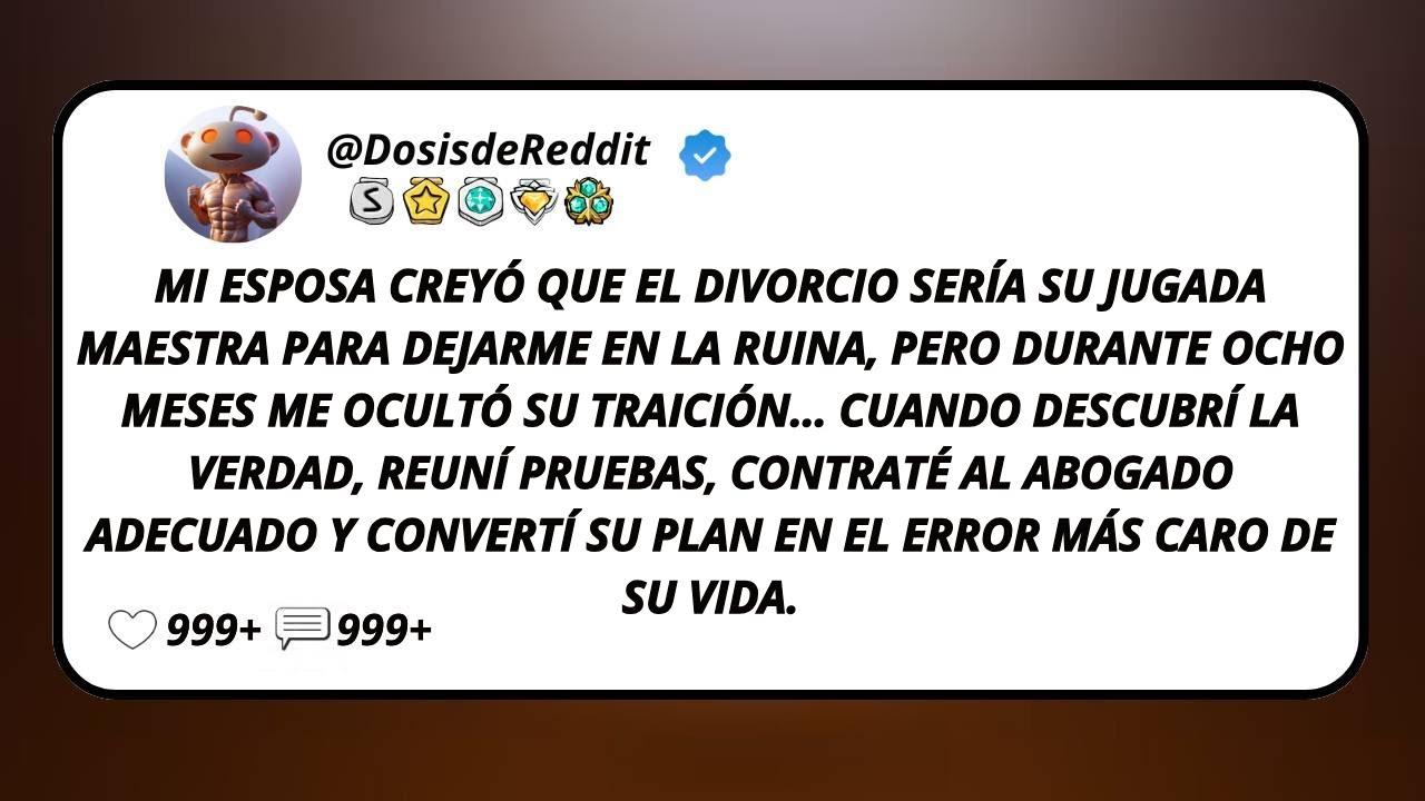 Mi Esposa Creyó Que El Divorcio Sería Su Jugada Maestra Para Dejarme En La Ruina, Pero Durante...
