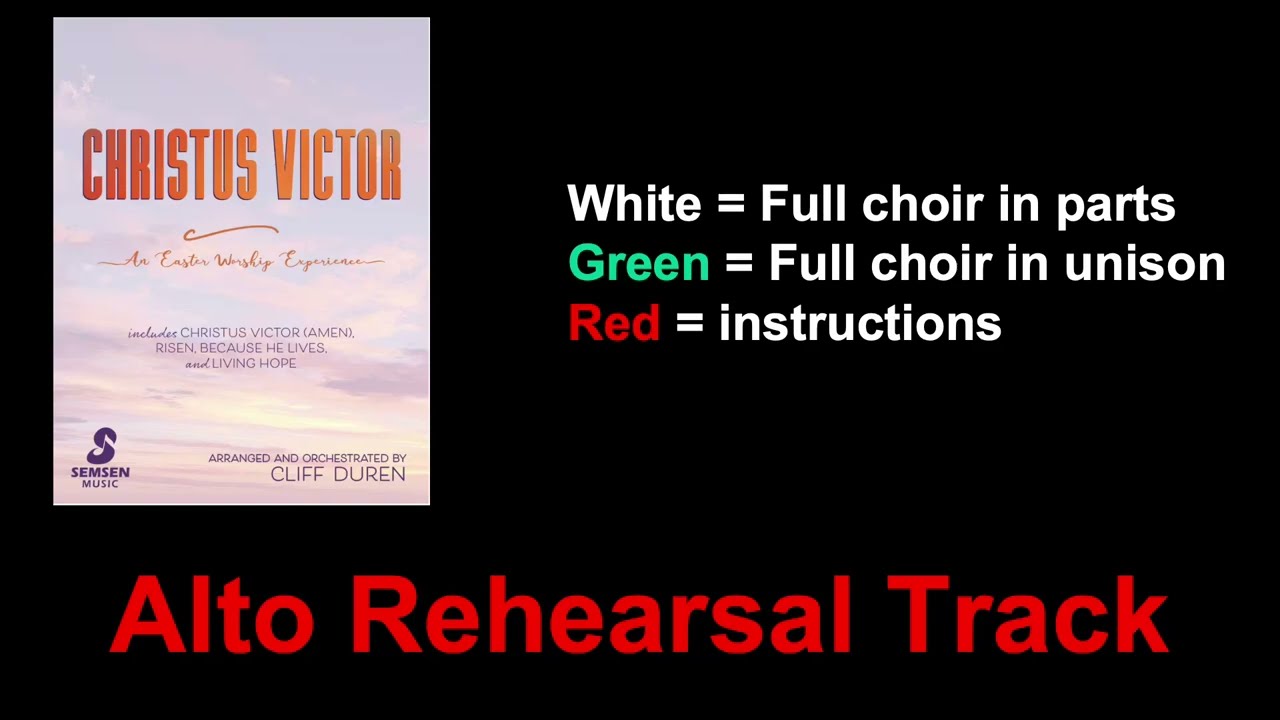 Christus Victor (Easter) Alto