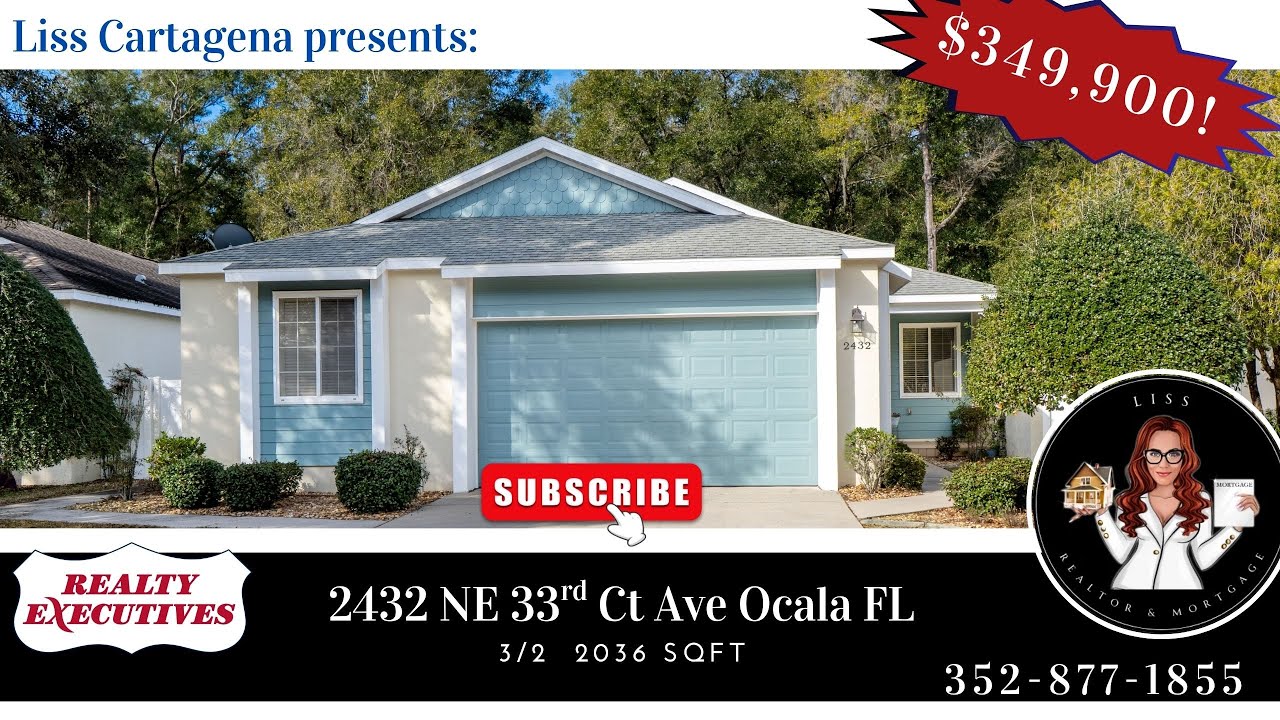 2432 NE 33rd Ct Ocala FL -  Virtual Tour