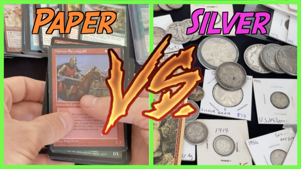 $450 in Silver Coins for $1,500 in Magic Cards! Great Deal...Sort of