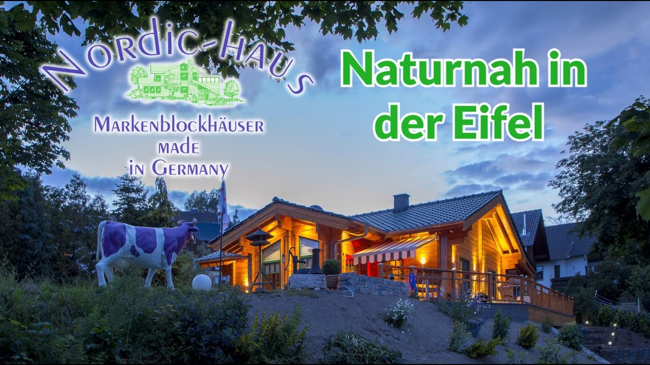 Nordic-Haus @home - naturnahes Blockhaus in der Eifel