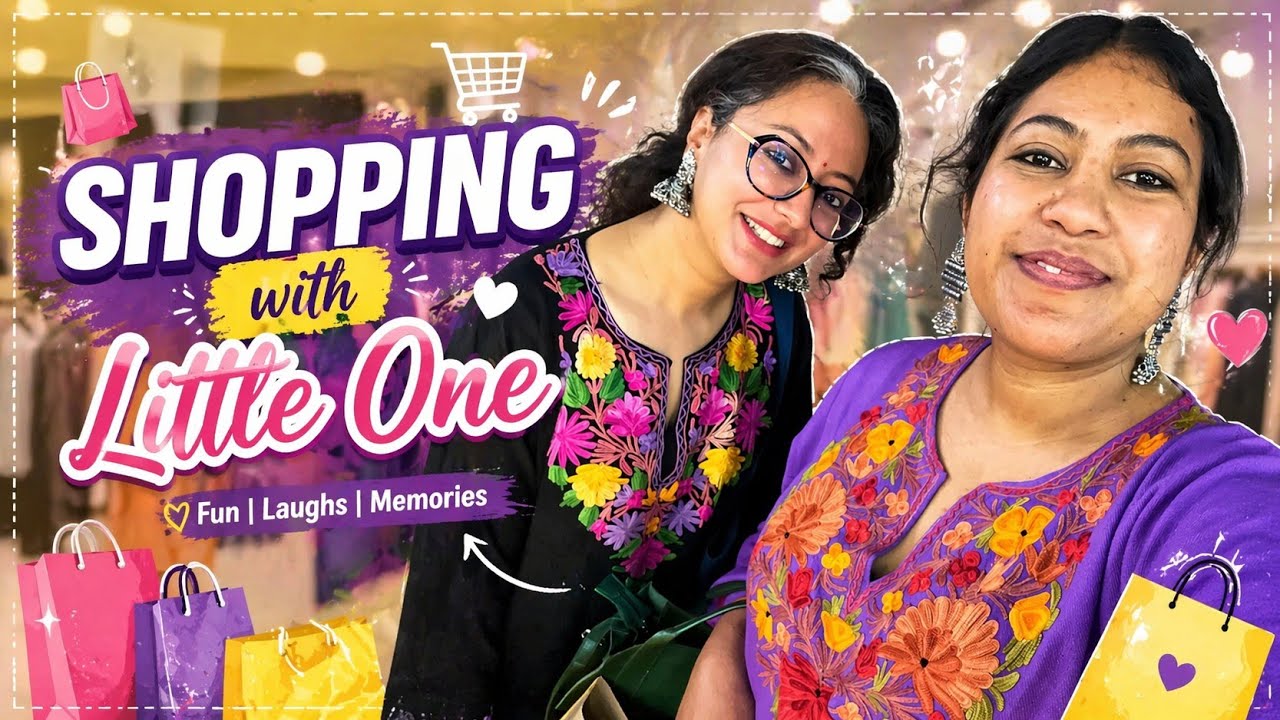 Shopping with little one ❤️😎❣️✨   #vlog #fun #fyp #shopping #friends #friendship 