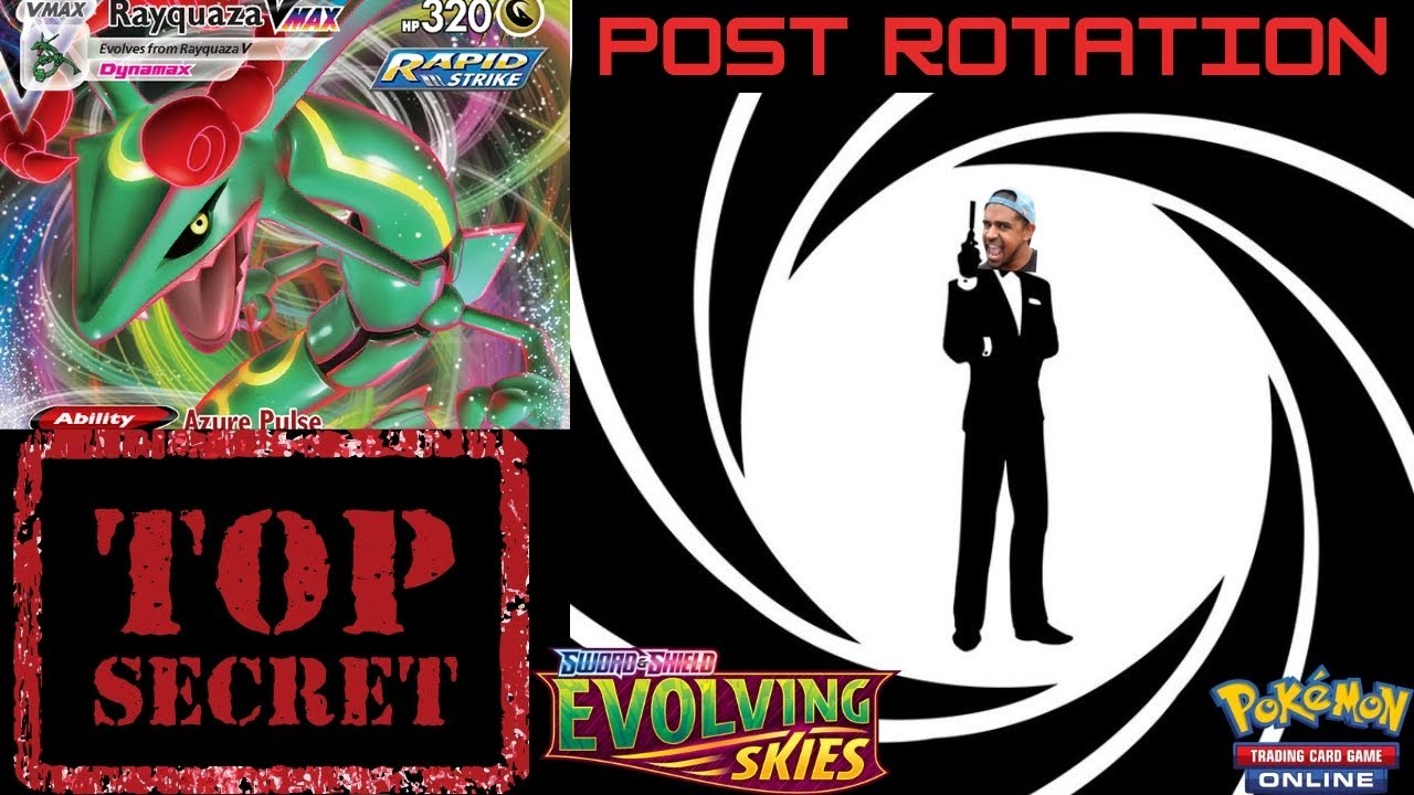 MY TOP SECRET RAYQUAZA VMAX DECK SLAPS!