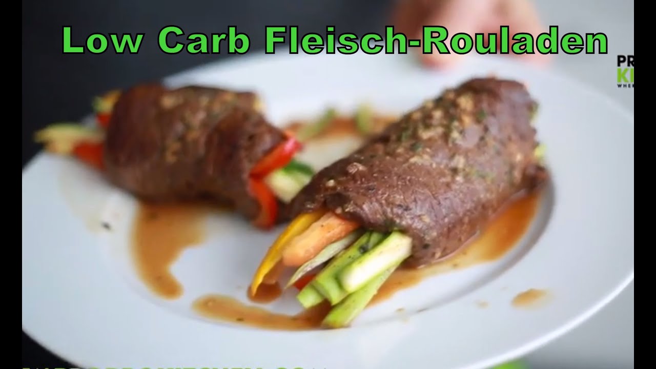 ProBroKitchen - Low Carb Fleisch-Roulade
