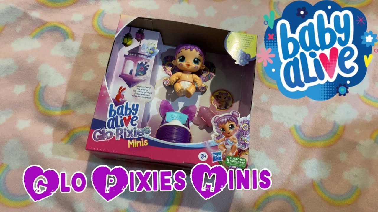 Unboxing Baby Alive Glo•Pixies Mini-Plum Rainbow | Furbtastic