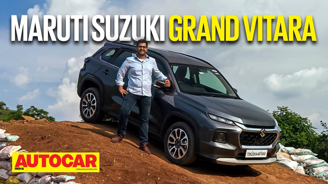 Обзор Maruti Suzuki Grand Vitara 2022 года — среднеразмерный внедорожник Maruti уже здесь! | Driv...