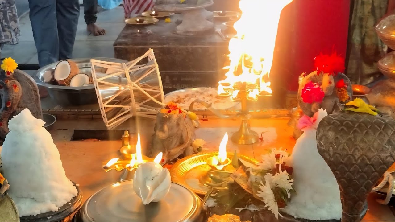 సహస్ర లింగాల దేవాలయంలో అన్నపూజ కార్యక్రమం